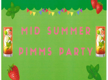 Mid Summer Pimms Party at The Three Cups